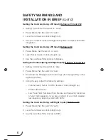 Preview for 8 page of Paradigm DEFIANCE V10 Owner'S Manual