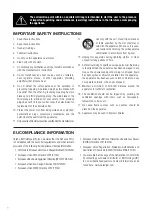 Preview for 2 page of Paradigm Defiance WT Owner'S Manual