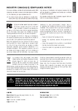 Preview for 3 page of Paradigm Defiance WT Owner'S Manual