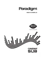 Preview for 13 page of Paradigm Monitor SUB 10 Owner'S Manual