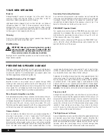 Preview for 4 page of Paradigm OM-104 Owner'S Manual