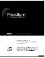 Paradigm PBK DSP-3100 Owner'S Manual preview