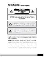 Preview for 3 page of Paradigm PBK DSP-3100 Owner'S Manual