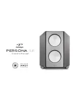 Paradigm PERSONATM SUB Owner'S Manual preview