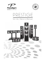 Paradigm Prestige Series Owner'S Manual preview