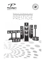 Preview for 27 page of Paradigm Prestige Series Owner'S Manual