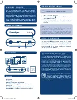 Предварительный просмотр 2 страницы Paradigm PT-1 Manual