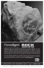 Preview for 11 page of Paradigm Rock Monitor 80-SM Owner'S Manual