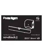 Paradigm SOUNDTRACK 2 SYSTEM Owner'S Manual preview