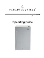 PARADISE GRILLS PGI-128F Operating Manual preview