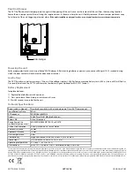 Предварительный просмотр 2 страницы Paradox DCT10 Quick Start Manual