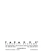 Preview for 44 page of Paradox Digiplex 848 User Manual