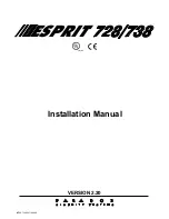 Preview for 1 page of Paradox Esprit 728 Installation Manual