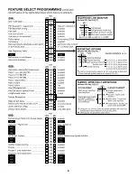 Предварительный просмотр 9 страницы Paradox Esprit 738 Express+ Programming Manual