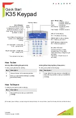 Paradox K35 Quick Start preview