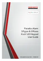 Paradox SP5500 User Manual preview