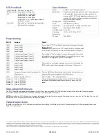 Preview for 2 page of Paradox SR120 Quick Start Manual