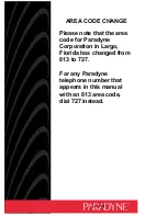 Paradyne 3151 Quick Reference предпросмотр