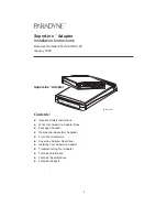 Preview for 1 page of Paradyne 6512 Installation Instructions Manual