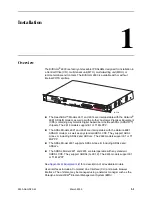 Preview for 11 page of Paradyne BitStorm 2600 IP DSLAM Installation Manual