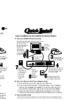 Предварительный просмотр 2 страницы Paradyne DataPort Quick Start Manual