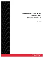 Paradyne FrameSaver DSL 9783 CSU/DSU User Manual preview