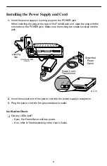 Preview for 4 page of Paradyne FrameSaver SLV 9820 Installation Instructions Manual