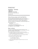 Preview for 1 page of Paradyne FrameSaver SLV 9x24 Series Installation Instructions Manual