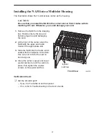 Preview for 4 page of Paradyne FrameSaver SLV Installation Instructions Manual