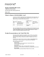 Preview for 1 page of Paradyne Hotwire 8323 Installation Instructions Manual