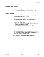 Предварительный просмотр 19 страницы Paradyne HOTWIRE 8610 DSLAM Installation Manual