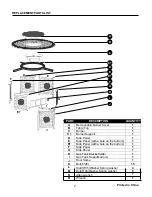 Предварительный просмотр 2 страницы Paragon Casual Savannah Chat P33442G Owner'S Manual