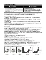 Предварительный просмотр 12 страницы Paragon Casual Savannah Chat P33442G Owner'S Manual