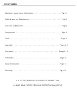 Preview for 3 page of Paragon Pro Panellift Hangpro 150 Operator'S Manual