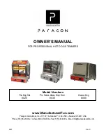 Предварительный просмотр 1 страницы Paragon 8030 Owner'S Manual