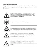 Preview for 3 page of Paragon 8030 Owner'S Manual