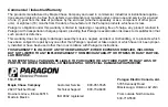 Preview for 60 page of Paragon EL71 General Instructions Manual