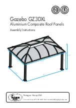 Предварительный просмотр 1 страницы Paragon GZ3DXL Assembly Instructions Manual