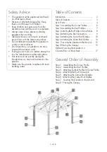 Preview for 3 page of Paragon GZ584E Assembly Instructions Manual