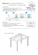 Предварительный просмотр 17 страницы Paragon GZ584E Assembly Instructions Manual