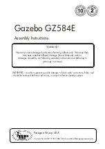 Предварительный просмотр 18 страницы Paragon GZ584E Assembly Instructions Manual