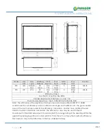 Предварительный просмотр 16 страницы Paragon P10 Instruction For User, Installation & Servicing