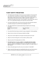 Preview for 6 page of Parajet Cyclone 160 Pilot'S Manual