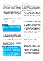 Preview for 2 page of Parajet VOLUTION 3 Manual