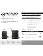 Preview for 1 page of Paralinx Tomahawk2 Quick Start Manuals