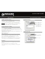 Preview for 2 page of Paralinx Tomahawk2 Quick Start Manuals