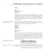 Предварительный просмотр 229 страницы Parallax BASIC Stamp 1 Programming Manual