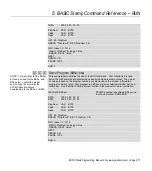 Предварительный просмотр 273 страницы Parallax BASIC Stamp 1 Programming Manual