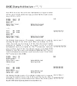 Предварительный просмотр 70 страницы Parallax BASIC Stamp 2e Programming Manual