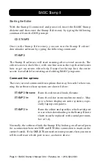 Preview for 8 page of Parallax BASIC Stamp II Manual